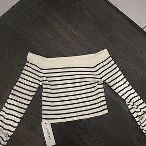 The frankie shop off the shoulder sweater